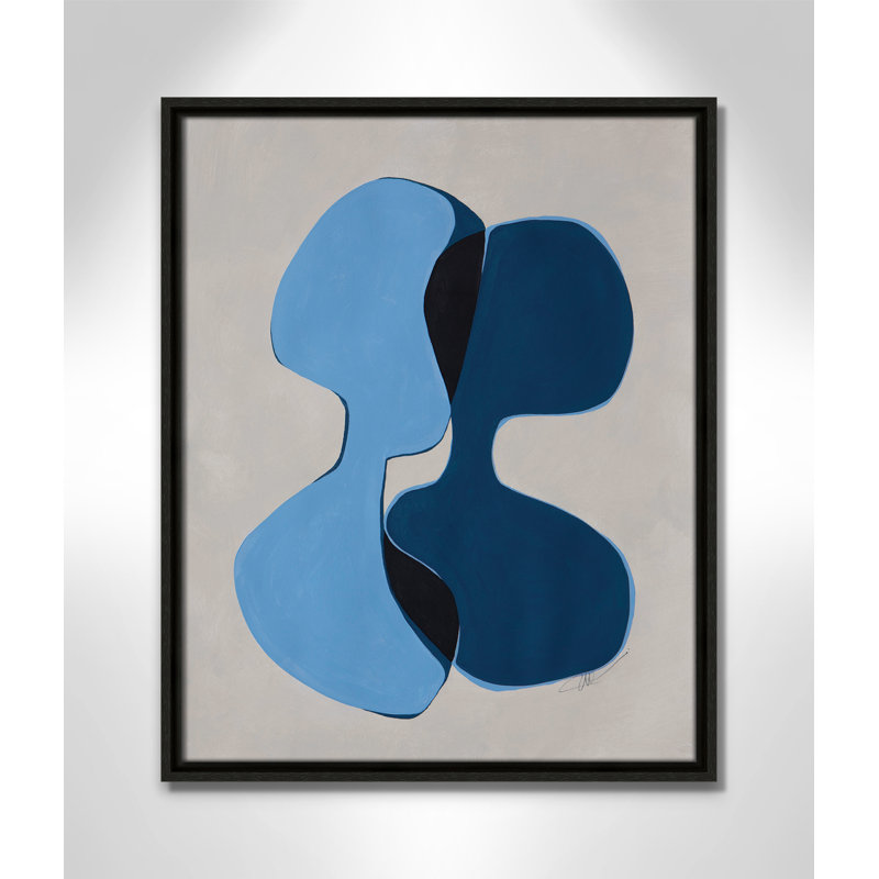 In Unity I by Filippo Ioco For Casa Fine Arts, 21.5" H x 17.5" W x 2" D, Espresso Framed