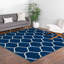 Tapis bleu marine Nariman-979937483
