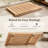 Non-Slip Slatted Wooden Bath Mat