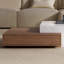 Table basse moderne en bois massif et fritté