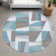 Machine Washable Indoor/Outdoor Bingel ACN2327 Geometric Rug