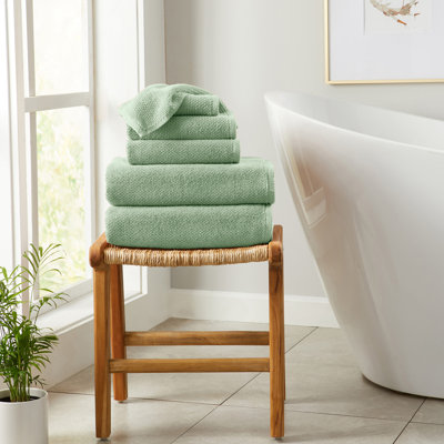 Drap de bain 100% coton texturé