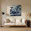 Transportation Military jets and bombers Blue Metal Wall Art-1412237475