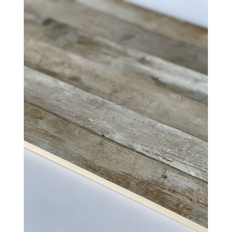 Carreau de céramique aspect bois 12 po x 24 po Naples
