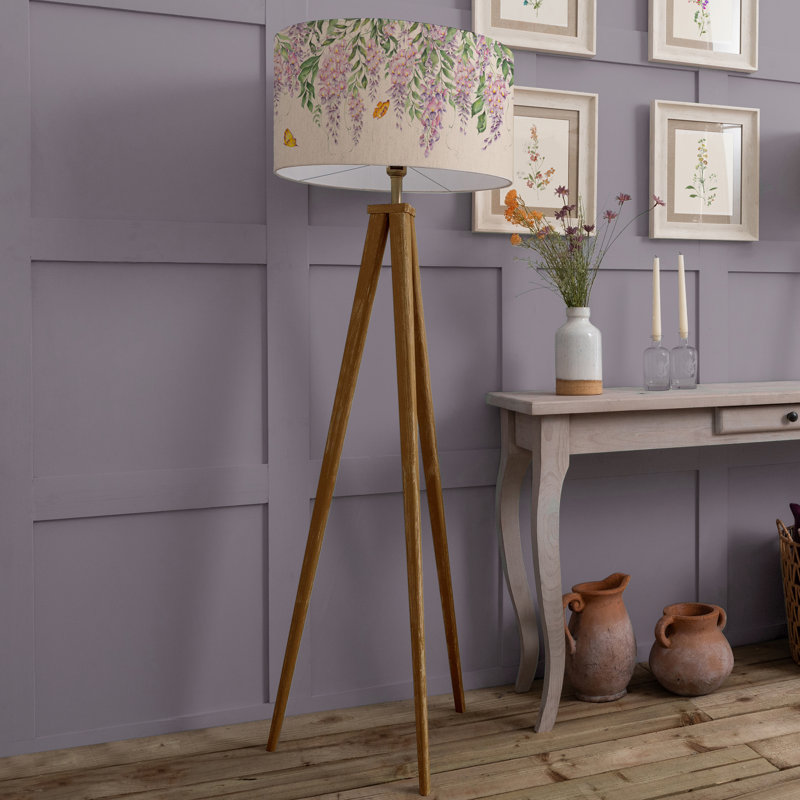 Aratus 173cm Brushed Tripod Floor Lamp