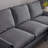 81"Modern Sectional Leather L-Shaped Sofa Couch with Reversible Chaise Lounge-1604258068