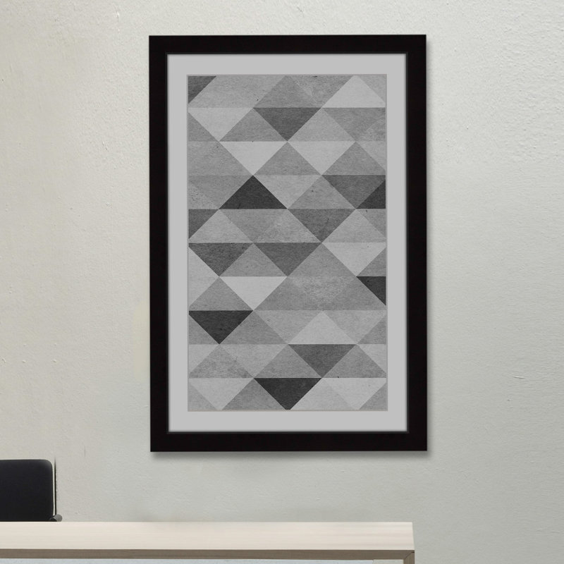 « chromatiques », cadre photo, impression sur papier, H 36 po x l 24 po x P 1,5 po, Cadre noir