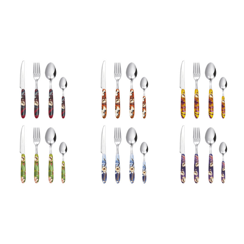 24 Pieces Cutlery Set