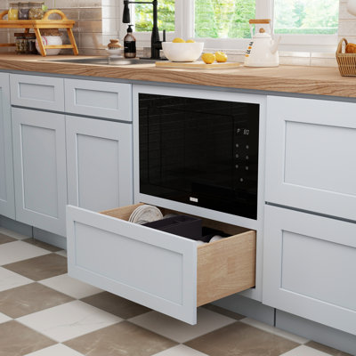 CASAINC Ready-to-Assemble W30"x D24"x H34.5" Kitchen Specialty Base Cabinet