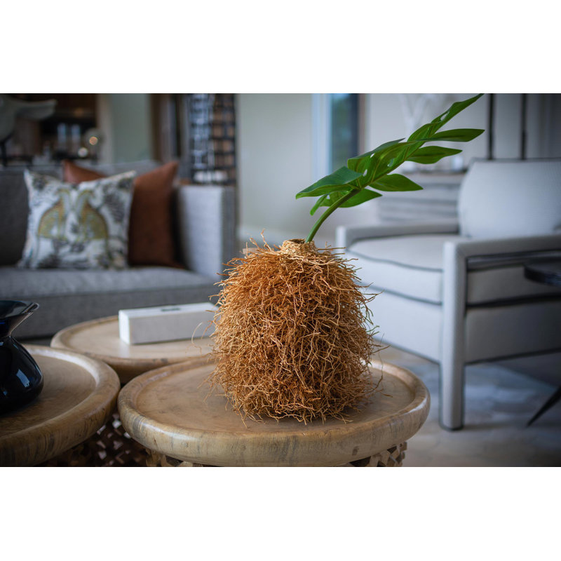 12" Vetiver Decorative Sculpture