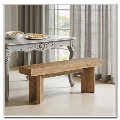 Kitchen Bench with Triangular Foot Design