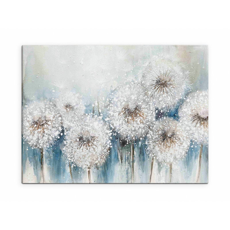 Art mural sur toile Whissical Dandelion Botanical, H 36 po x l 48 po