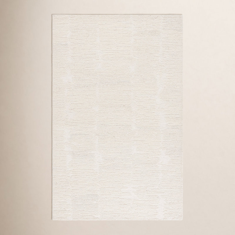 Casablanca 470 Hand Tufted Wool Pile Solid Color Rug, Rectangle 3' x 5'