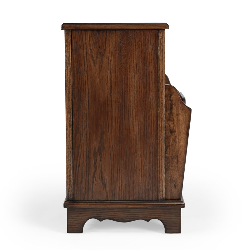 Gregory Side Table, Vintage Oak