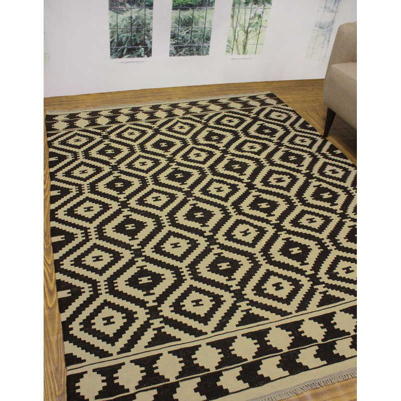 Benge Wool Geometric Indoor Rug