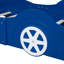 Lit plateforme simple en forme de voiture de course avec roues, durable et sécuritaire pour les chambres d'enfants-221440673
