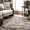 Bowie SpinClean Machine Washable Tribal Pattern Area Rug