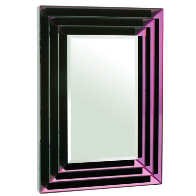 Salles Glass Flat Wall Mirror