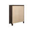 Commode brune à 5 tiroirs