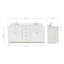 Ensemble de meuble-lavabo double 73 po Macnair-85364275