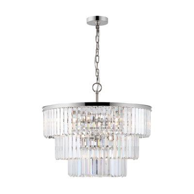 Maisy-Jayne 10 - Light Dimmable Tiered Chandelier
