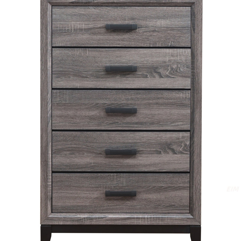 COFFRE MIRAGE, Noir/gris