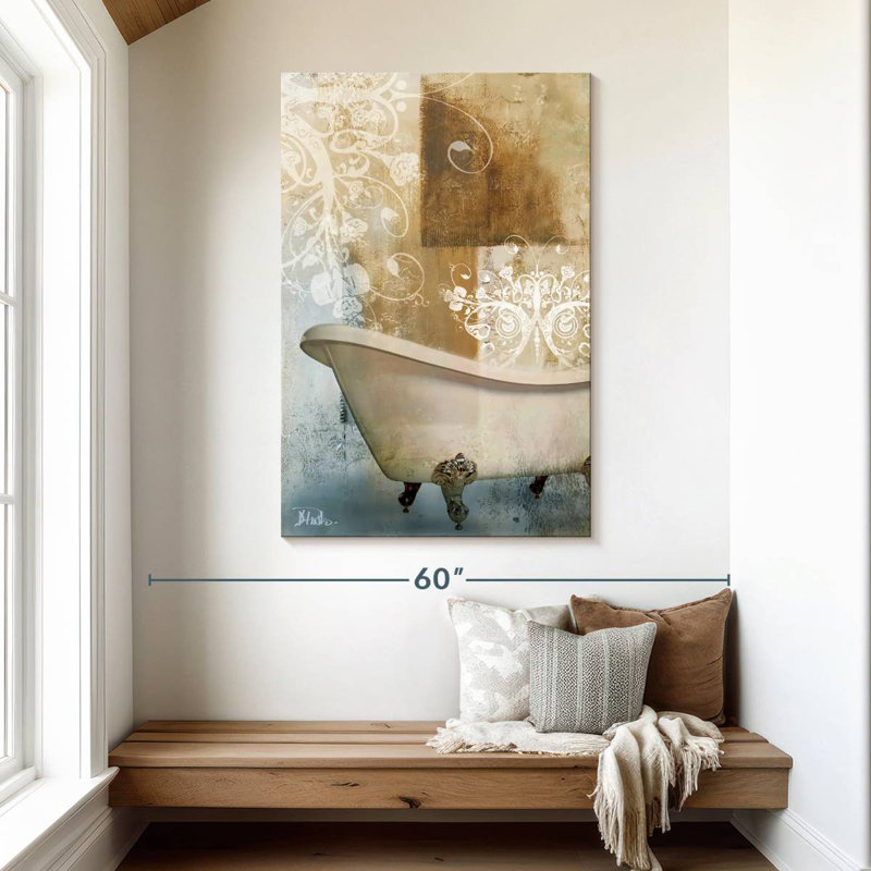 Kerrick Bathroom And Ornaments I, 48" H x 32" W