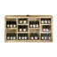 Tablette murale suspendue en bois Arkema
