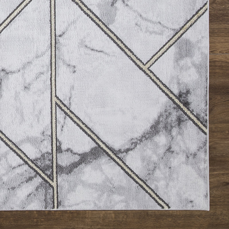 Perryopolis Geometric Indoor Rug, Rectangle 3'3" x 4'7"