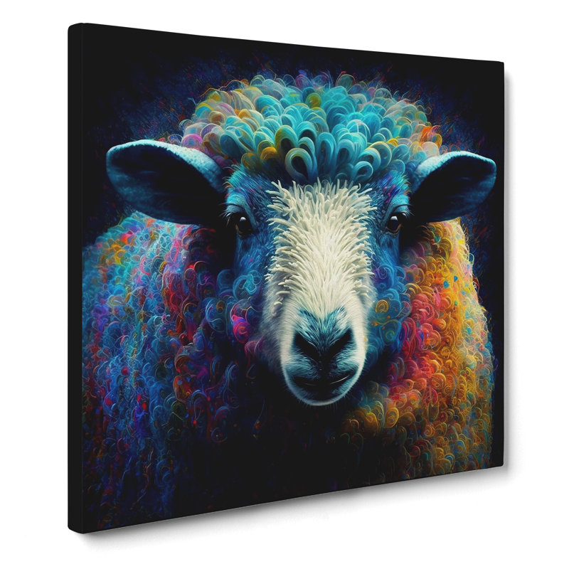 Modern Wall Art - Wrapped Canvas, 50cm H x 50cm W x 3cm D