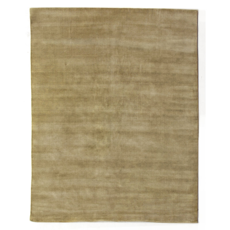 Hand Loomed Area Rug in Light Blue