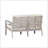 Eucalyptus Loveseat With Cushions, Driftwood Gray Finish-1749000977-1749001065