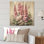 Rose Foxglove Harmony Aesthetic Stone Ensemble I - Foxglove sur impression sur bois