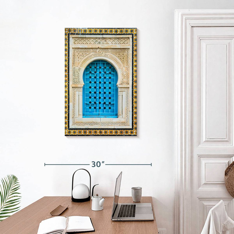 Lilie Tunisian Window, 30" H x 20" W