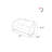 Diffendal Light luxury simple cafe sofa-9926132