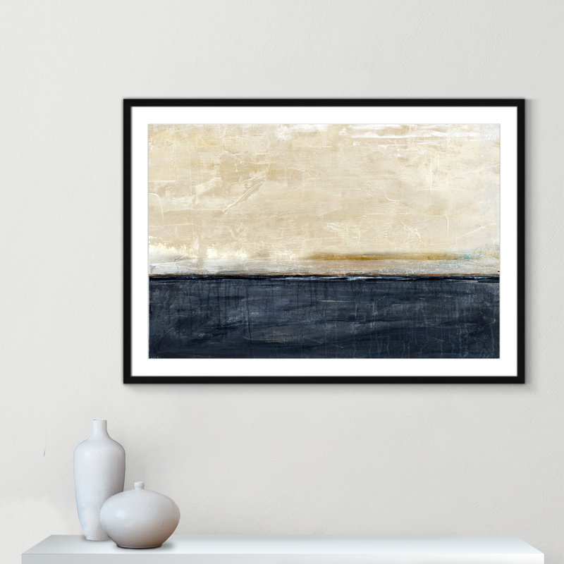 «Better Days» - Version paysage par Denise Brown, L 41,5 po x H 29,5 po, Imprimé mat, Noir satiné