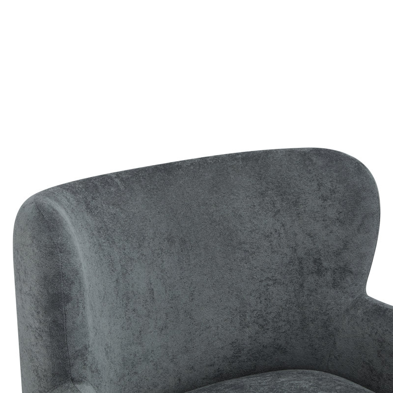 Lucia Wingback Armchair, Gris matinal