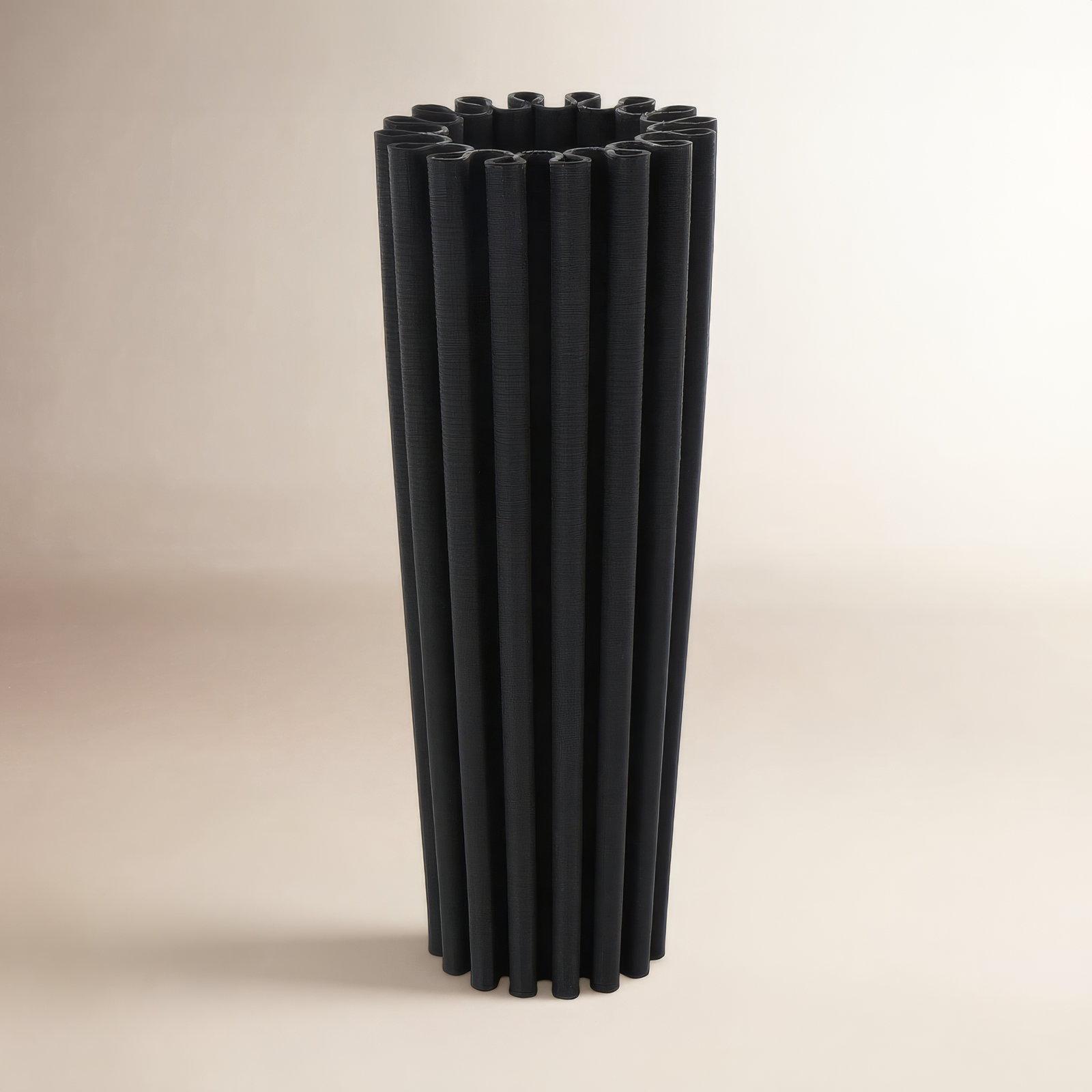 Blaine Iron Table Vase, 18.55'' H X 6.8'' W X 6.95'' D
