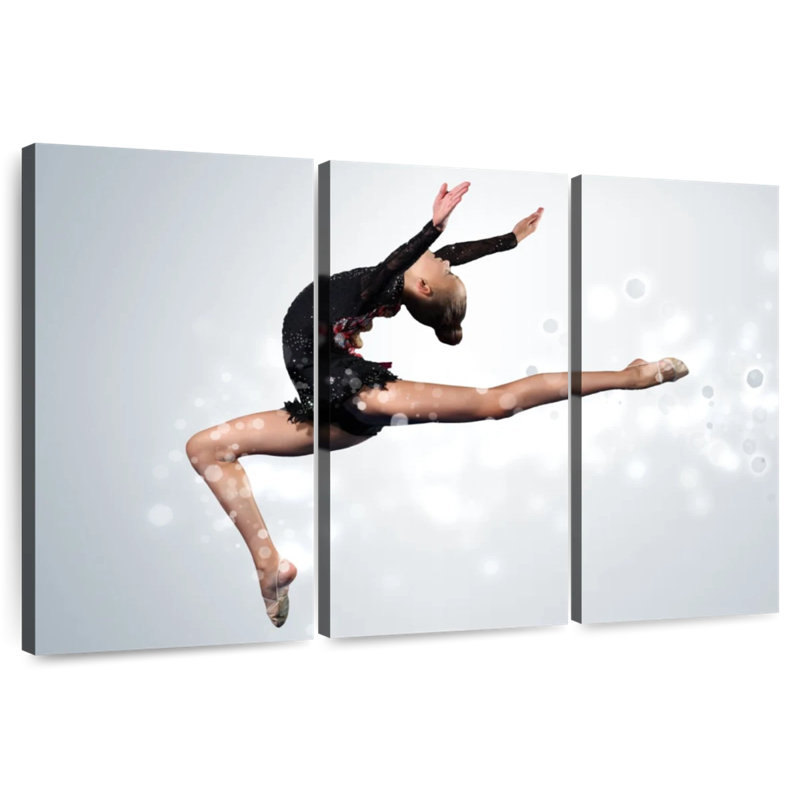 Fille de gymnastique Sireci, H 42 po x l 65 po