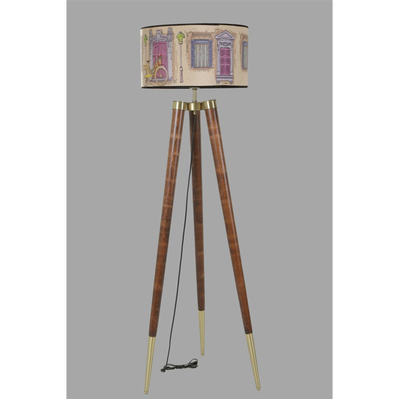 Claypool 160cm Tripod Floor Lamp