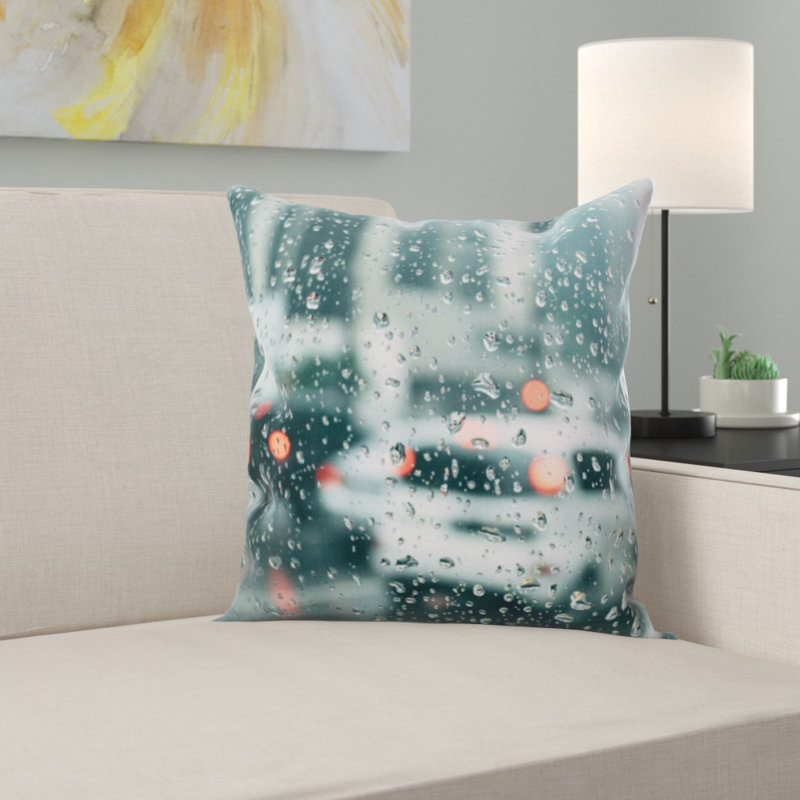 Coussin décoratif flou