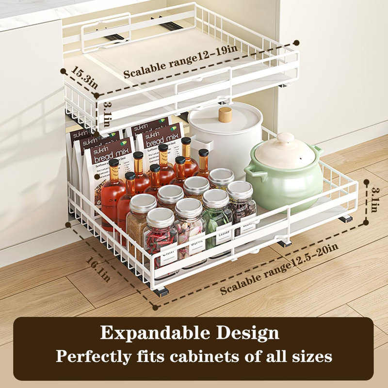 Pull Out Cabinet Storage Box