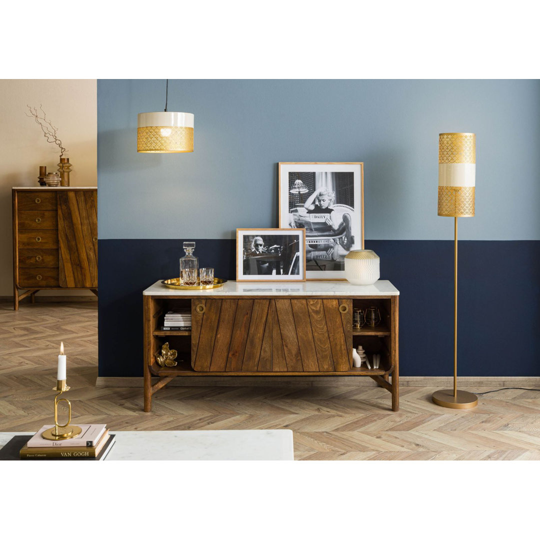 Sideboard Los Angeles aus Massivholz 140 cm