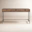 Trey Solid Wood Writing Desk-260883391