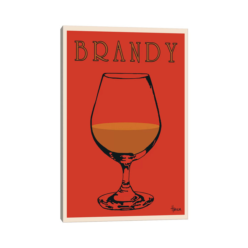 Brandy 1 Piece Wrapped Canvas Wall Art, 20.32 cm H x 30.48 cm W
