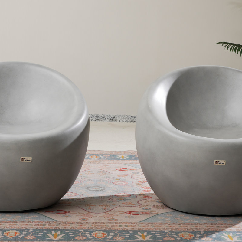 Hathersage Patio Lounge Chair, Gray