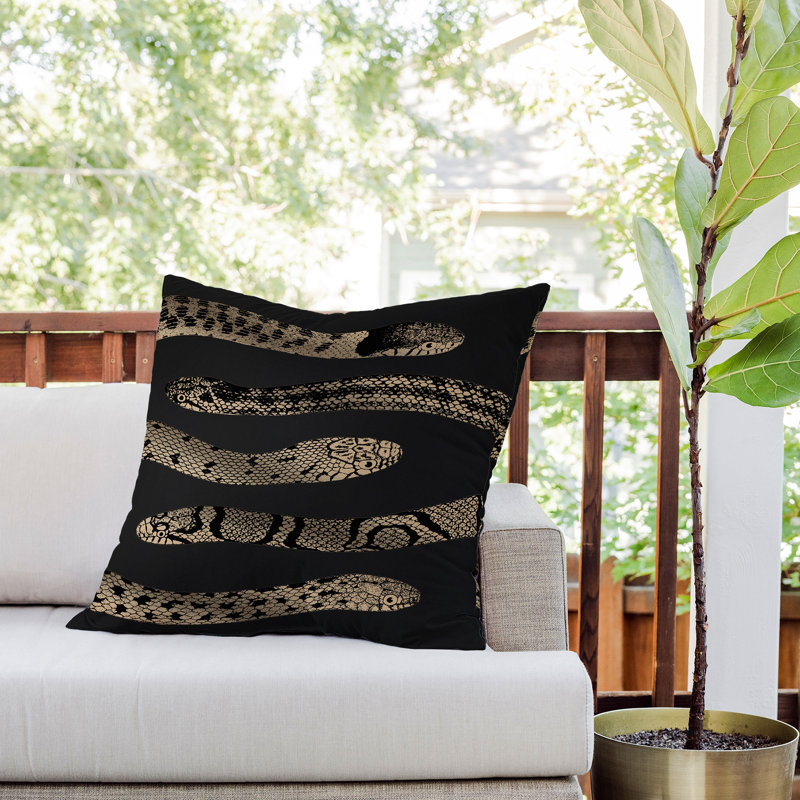  Polyester Indoor/Outdoor Throw Pillow, 26" x 26"