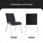 Chaise parsons capitonnée Rikeisha-1973764633
