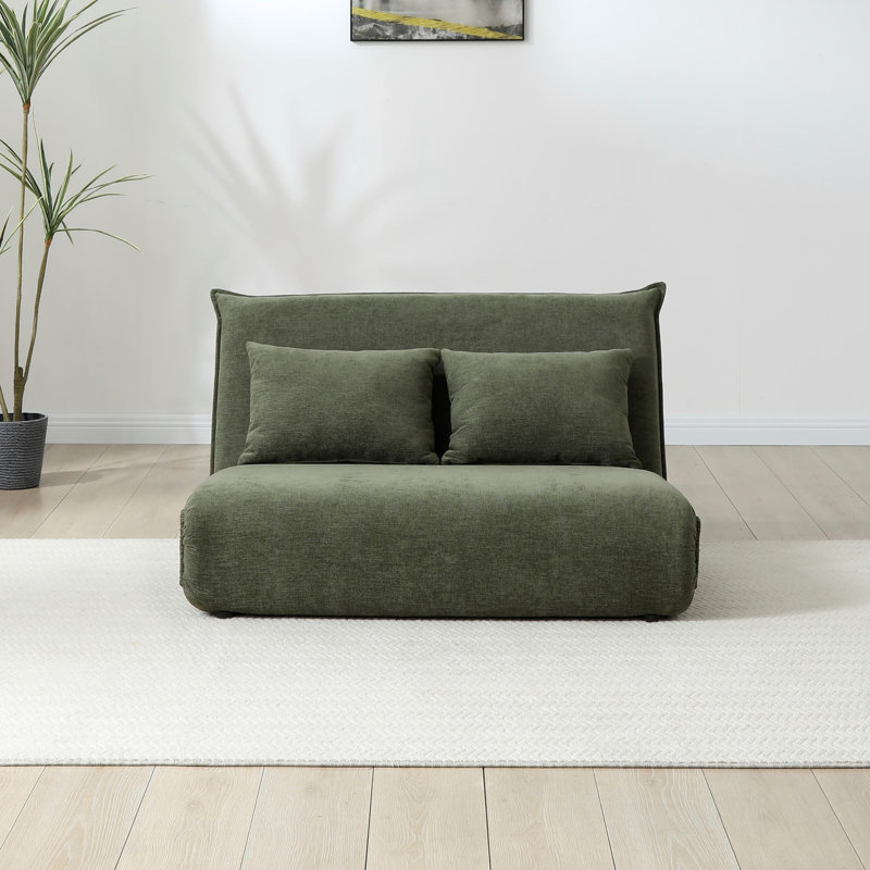 2 Seater Chenille Sofa Bed