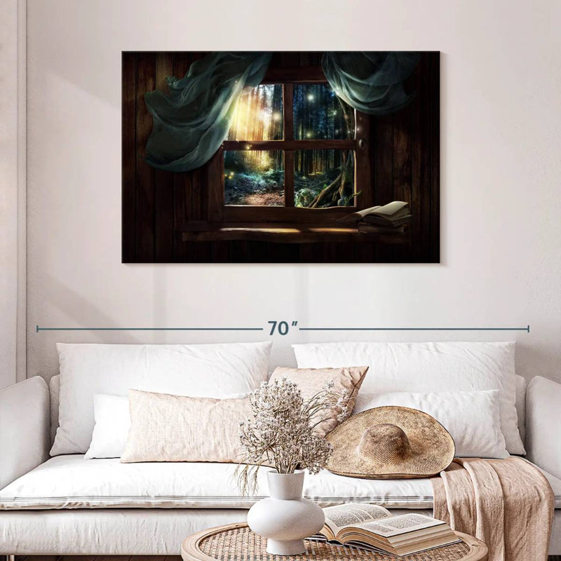Lilie Magical Forest, 30" H x 45" W